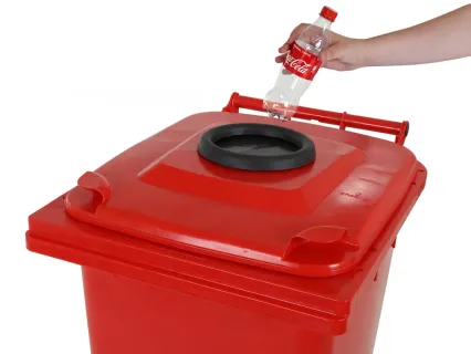 Sammelbehälter für Pfandflaschen Transoplast