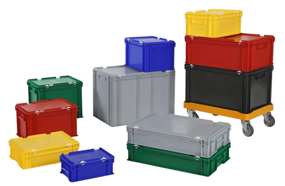 Stapelbakken in 9 kleuren Transoplastshop