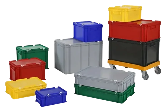 Stapelbakken in 9 kleuren Transoplastshop